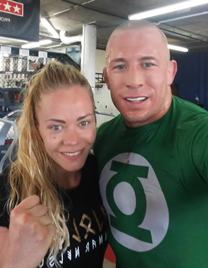 Sunna with GSP at Tristar