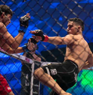 Fight Photos : Abdul Hussein Wins by Submission at CAGE 40