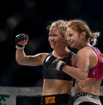 Photos : Minna Grusander Puts Elena Belaya to Sleep at FNF 15