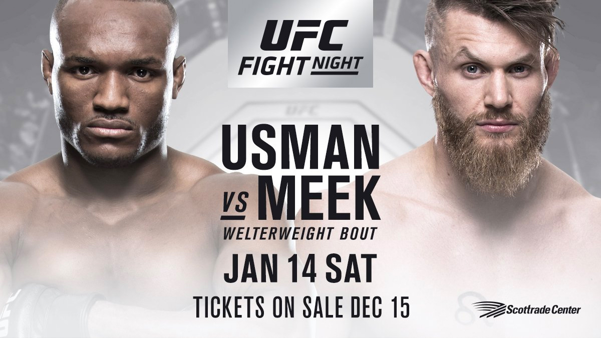 Meek Versus Usman Finally Settles at UFC St. Louis