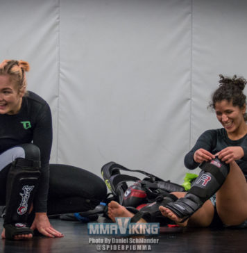Photos : Pannie Kianzad Training for Invicta FC 27 Headliner