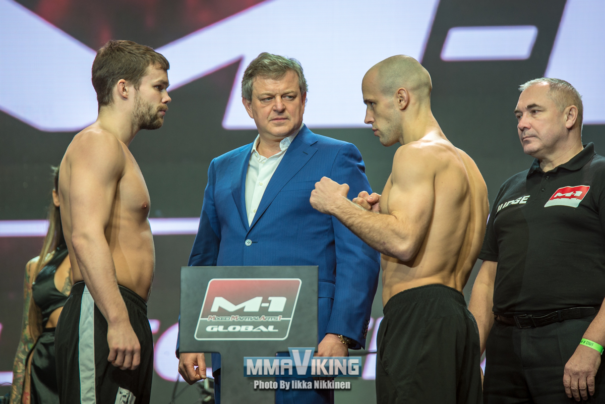 Weigh-in Photos: Jani Salmi at M-1 Challenge 87
