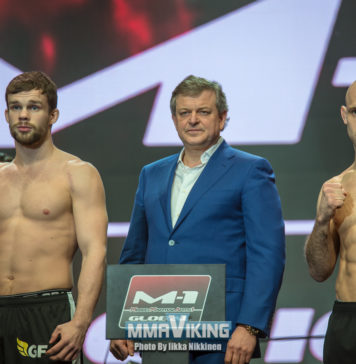 Weigh-in Photos: Jani Salmi at M-1 Challenge 87
