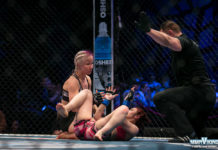 Cageside Photos: Suvi Salmimies Submits Zejna Krantic at Cage 43