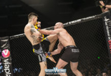 Cageside Photos: Håkon Foss Flying Knee Over Jack Mason at CW93