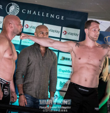 Weigh-in Photos: Marthin Hamlet Ready for 3rd Pro Fight at SC 17