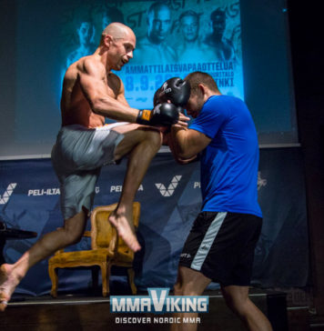 Photos : Anton Kuivanen Open Workout for CAGE 44