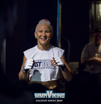 Photos : Suvi Salmimies Open Workout for CAGE 44