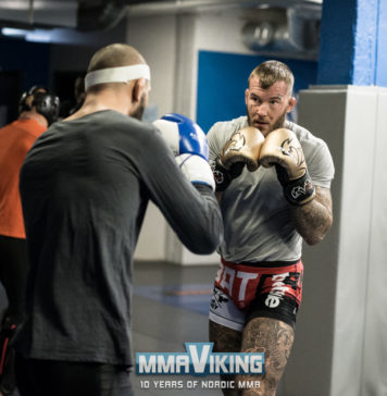 Photos : Kenneth Bergh Prepares for Liddell vs. Ortiz 3