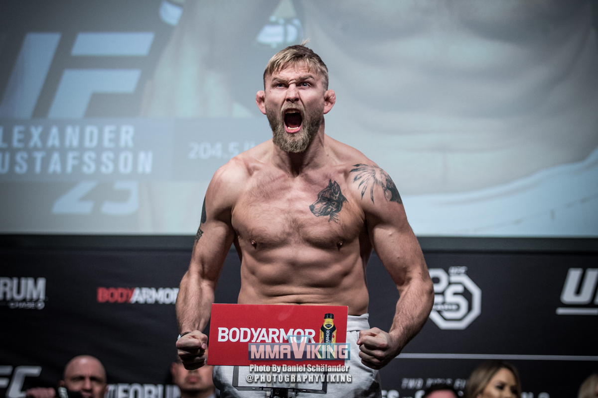 Alexander Gustafsson Versus Anthony Smith Headlines UFC Stockholm