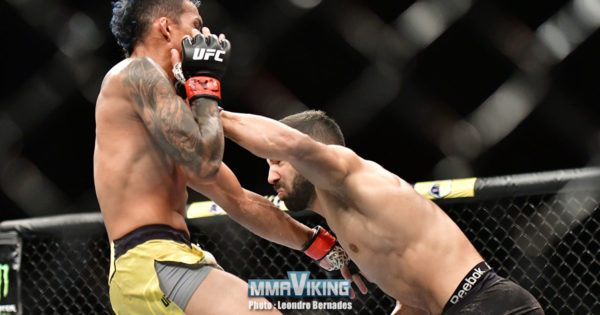 Photos : David Teymur Versus Charles Oliveira at UFC Brazil