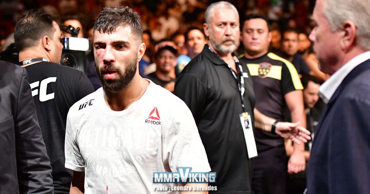 Photos : David Teymur Versus Charles Oliveira at UFC Brazil