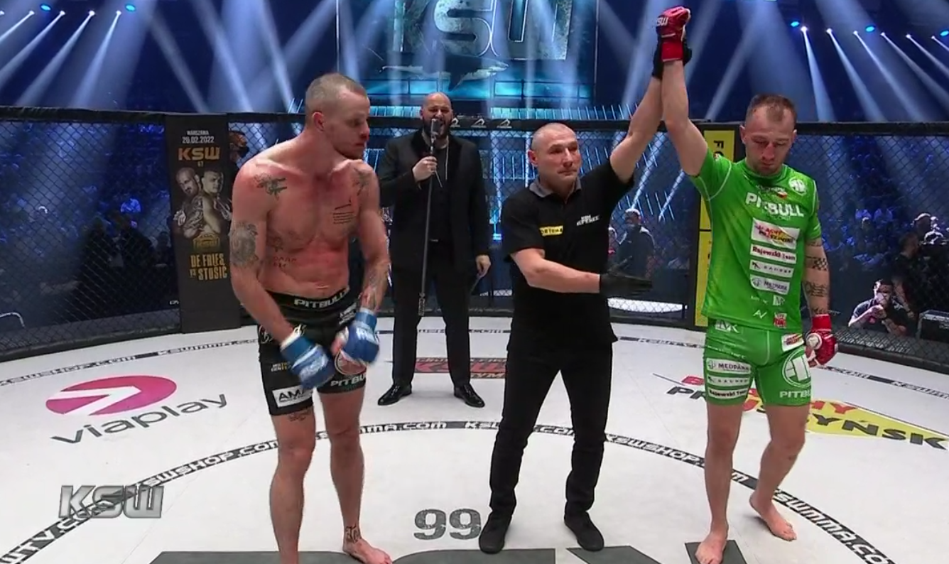 Niklas Bäckström Loses in Return at KSW 66