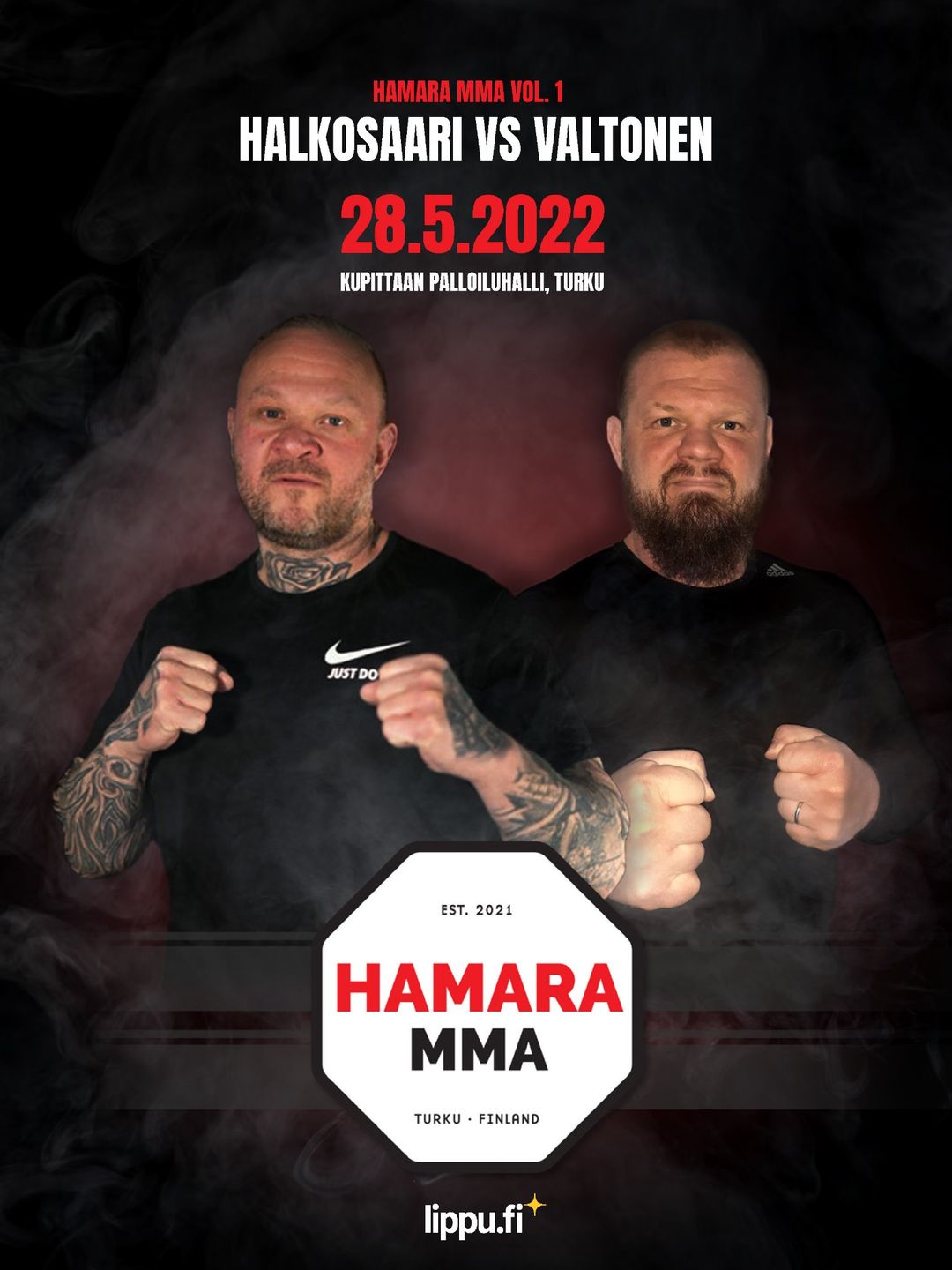 Hamara MMA 1 in Turku on Saturday